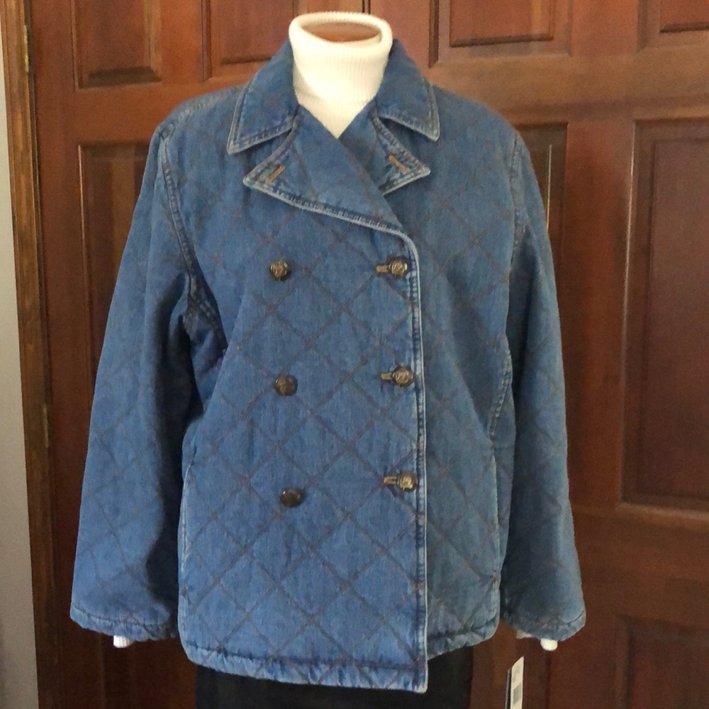 Lauren Jeans Co. Double-breasted Denim Jacket